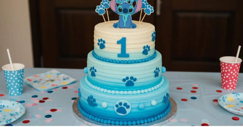 Stitch Birthday Cake